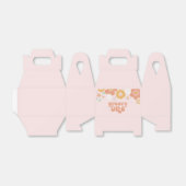 Groovy Oneレトロフローラ最初の誕生日 フェイバーボックス (折り畳みなし)