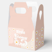 Groovy One 1st誕生日パーティーボホレトロデイジー フェイバーボックス (オープン)