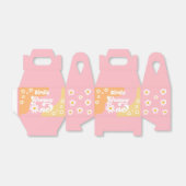 Groovy One 1st誕生日パーティーボホレトロデイジー フェイバーボックス (折り畳みなし)