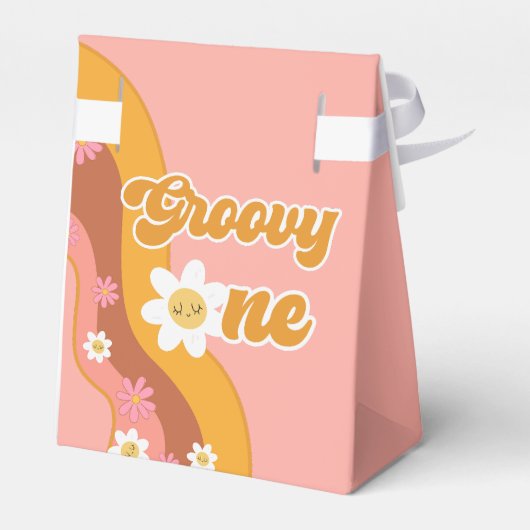 Groovy one retroヴィンテージ最初の誕生日 フェイバーボックス (裏面サイド)