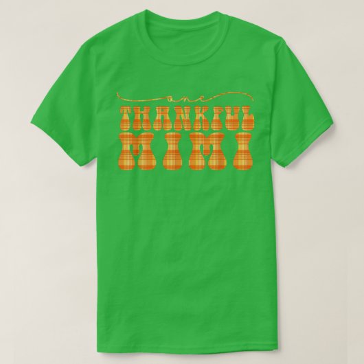 Groovy One Thankful Mimi Hello Fall Vibes Thanksgi Tシャツ (デザイン正面)