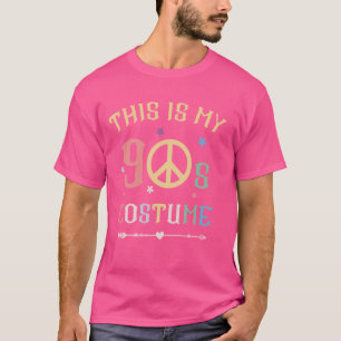 Groovy Peace Halloween Teeこれは私の90の衣装である Tシャツ