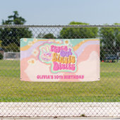 Groovy Peace Out独身のの10番目の記号 横断幕 (インサイチュ)