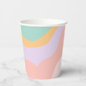 Groovy Peace Out 独身のの10番目 紙コップ (裏面)