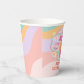 Groovy Peace Out 独身のの10番目 紙コップ (右)