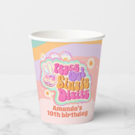 Groovy Peace Out 独身のの10番目 紙コップ