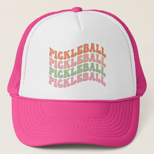 Groovy Pickleball  キャップ (正面)