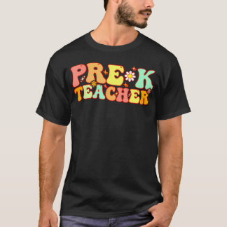 Groovy Pre-K先生先生新学期 Tシャツ