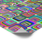 Groovy psychedelic hippie-style Thunder_Cove ポスター (角)