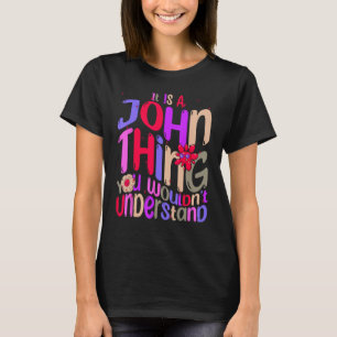 Groovy Rを理解できないのはジョンだ Tシャツ