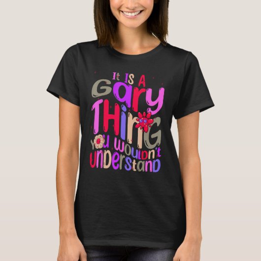 Groovy Rを理解できないゲーリーな事だ Tシャツ (正面)