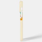 Groovy Rainbow 1970sスタイルボホデイジー パーソナライズされた Case-Mate iPhoneケース (裏面 / 左)