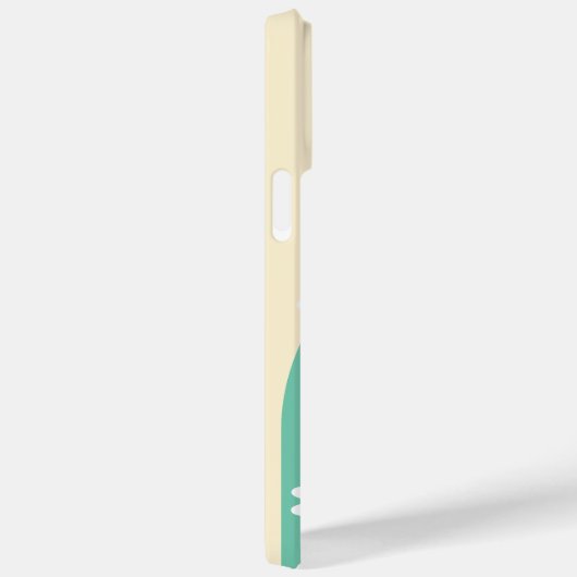 Groovy Rainbow 1970sスタイルボホデイジー パーソナライズされた Case-Mate iPhoneケース (裏面 / 右)