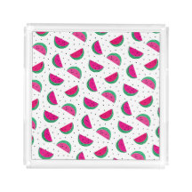 Groovy Red Green Modern Watermelon.