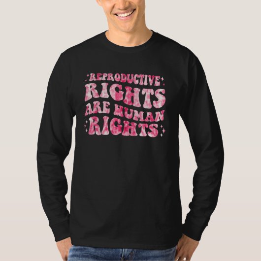 Groovy Reproductive Women Human Rights Feminism Ae Tシャツ (正面)