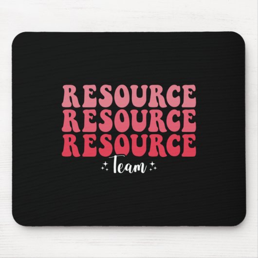Groovy Resource Team 特別支援学校教員 For マウスパッド (正面)