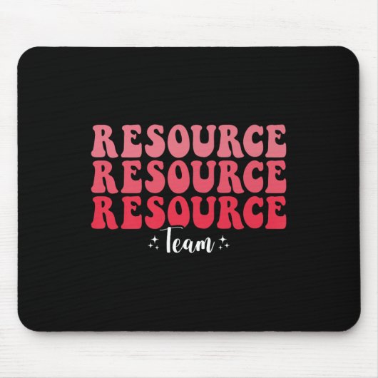 Groovy Resource Team 特別支援教育の先生のための マウスパッド (正面)