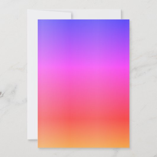 Groovy Retro 70s 80s Disco 30th Birthday Party 招待状 (裏面)