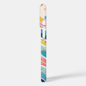 Groovy Retro 70s Wavy Abstract Case-Mate iPhoneケース (裏面 / 左)