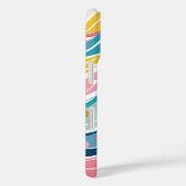 Groovy Retro 70s Wavy Abstract Case-Mate iPhoneケース (裏面 / 右)