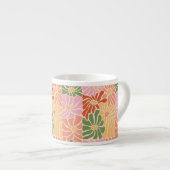 Groovy Retro Floral  エスプレッソカップ (正面右)