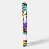 Groovy Retro Floral Personalized Case-Mate iPhoneケース (裏面 / 左)