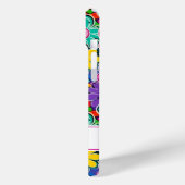 Groovy Retro Floral Personalized Case-Mate iPhoneケース (裏面 / 左)