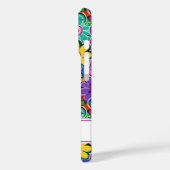 Groovy Retro Floral Personalized Case-Mate iPhoneケース (裏面 / 左)