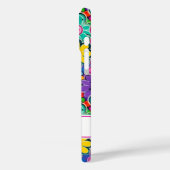 Groovy Retro Floral Personalized Case-Mate iPhoneケース (裏面 / 左)