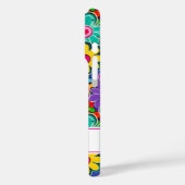 Groovy Retro Floral Personalized Case-Mate iPhoneケース (裏面 / 左)