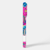 Groovy Retro Floral Personalized Case-Mate iPhoneケース (裏面 / 右)