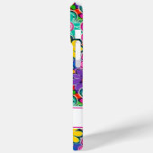 Groovy Retro Floral Personalized Case-Mate iPhoneケース (裏面 / 左)