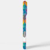 Groovy Retro Hippie Peace Sign Personalized Case-Mate iPhoneケース (裏面 / 右)