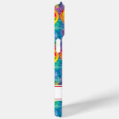 Groovy Retro Hippie Peace Sign Personalized Case-Mate iPhoneケース (裏面 / 右)