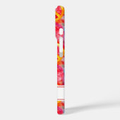 Groovy Retro Hippie Peace Sign Personalized Case-Mate iPhoneケース (裏面 / 左)