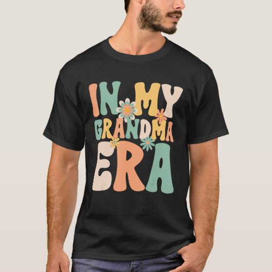 Groovy Retro In My Grandma Era  Mothers Day Mom Li Tシャツ (正面)