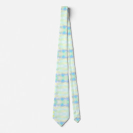 Groovy Retro Pastel Colors Tie Dye Pattern ネクタイ