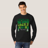 Groovy Retro Peds Nurse St Patrick s Day Pediatric Tシャツ (正面フル)
