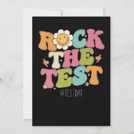 Groovy Rock The Test やる気を起こさせる Testing Day 招待状