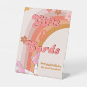 Groovy Roller転がのレトロでギフトとサインをスケートしよう 台座サイン (正面)