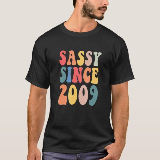 Groovy Sassy 2009 2009年女性誕生日パーティー以来 Tシャツ (正面)