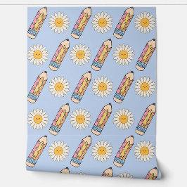 Groovy School壁紙とPencils & Flowers 壁紙