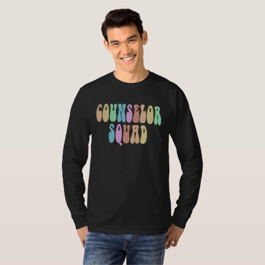 Groovy School COUNSELOR SQUAD College Guidance Cou Tシャツ (正面フル)