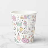 Groovy School Design Theme 紙コップ (正面)