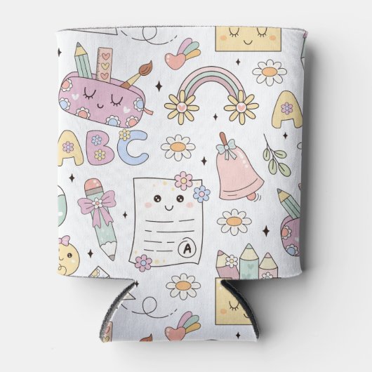 Groovy School Design Theme 缶クーラー (正面)