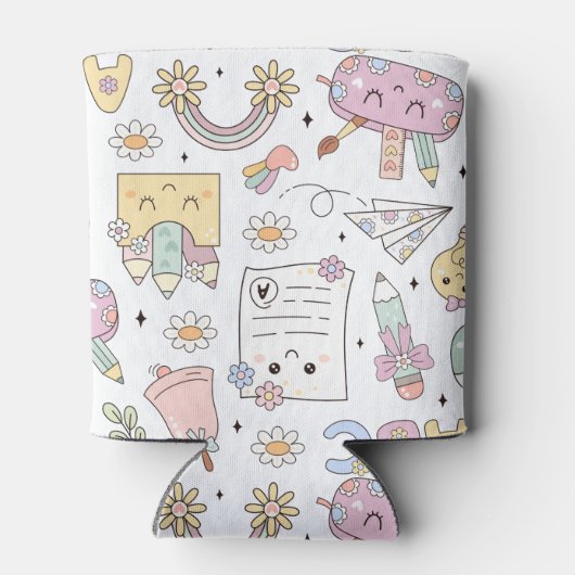 Groovy School Design Theme 缶クーラー (裏面)