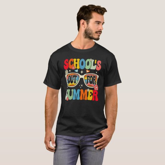 Groovy School s Out For Summer Tシャツ (正面フル)