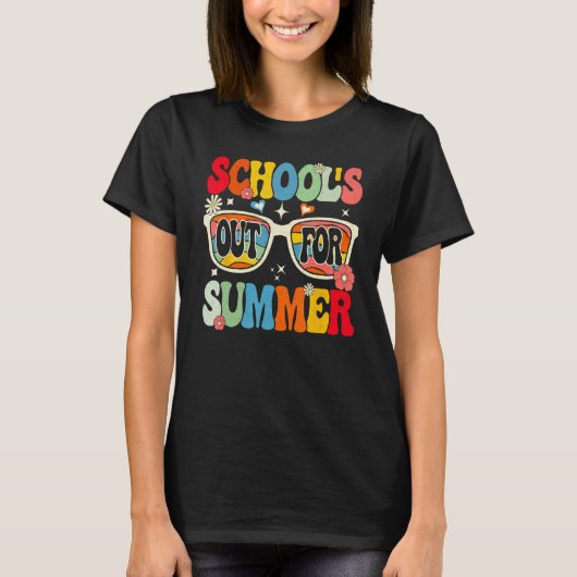 Groovy School s Out For Summer Tシャツ (正面)