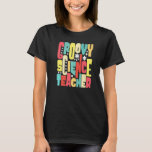 Groovy Science先生レトロ70s素晴らしい Tシャツ<br><div class="desc">Groovy Science先生レトロ70s素晴らしい</div>