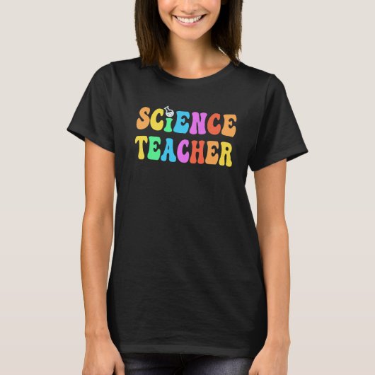 Groovy SCIENCE先生技術先生STEM Squ Tシャツ (正面)